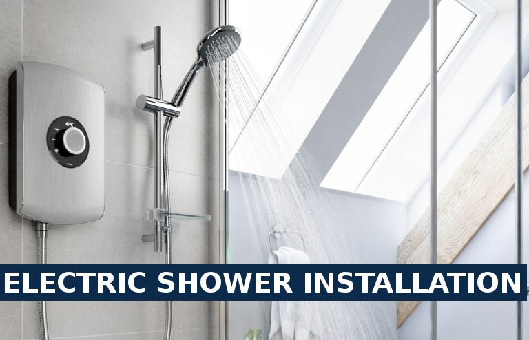 Electric shower installation Islington